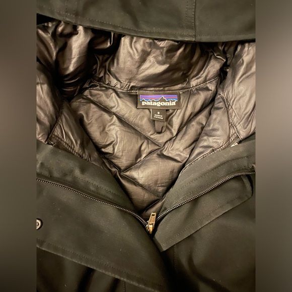 Patagonia Tres Parka Black Size Small - Picture 3 of 9